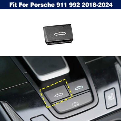 Convertible Open Switch Button Cover Cap NEW For Porsche 911 992 2018-2024 Foto 1 de 4