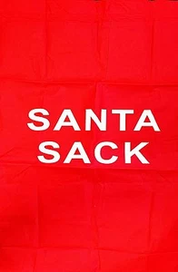 Christmas Xmas Large Giant Sata Sack Ideal For Christmas 60 X 80 cm Long Approx - Picture 1 of 3
