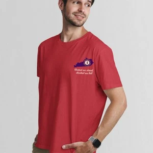 Camiseta unisex de Kentucky con bandera estatal con lema impreso - Imagen 1 de 9