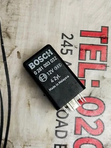 038907281B Audi VW AG (2002-2011) Glow Plugs 9-Pin Relay No 457 Bosch 0281003032 - Picture 1 of 4