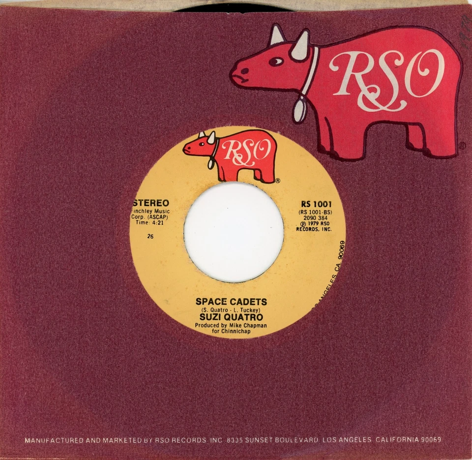 SUZI QUATRO I've Never Been in Love / Space Cadets 1979 RSO 7" 45rpm Rock NOS Foto 1 de 1