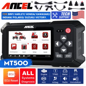 ANCEL MT500 Detector de Motocicleta Escáner Lector de Código Codificación Restablecimiento Herramienta de Diagnóstico - Imagen 1 de 10