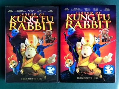 Legend of Kung Fu Rabbit (DVD + Slipcover) Jon Heder, MINT, SEALED, Ohio seller - Image 1 of 4