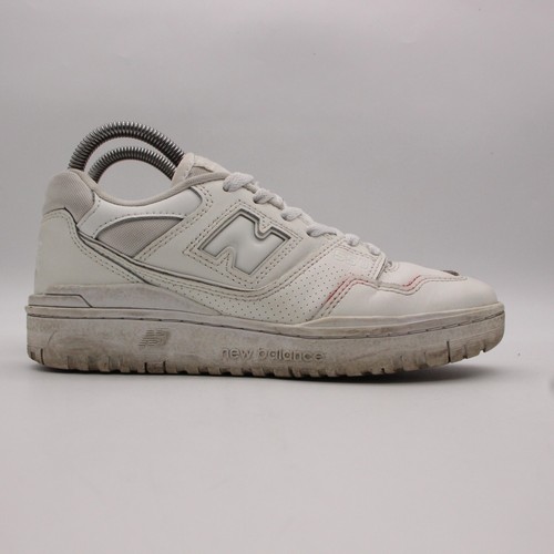 New Balance 550 Sneakers Uomo 5.5 Donna 7 Triple Pelle Bianca BBW550WW
