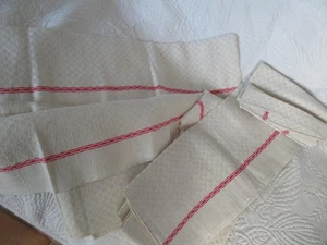 ancien torchon en coton - Photo 1/4