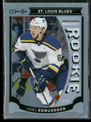 2015-16 Upper Deck Joel Edmundson OPC Update Rainbow RC #U22 St. Louis Blues - Image 1 of 2