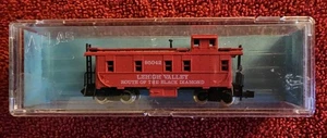 Vtg Atlas N Scale #3568-300 Caboose Lehigh Valley Open Box - Picture 1 of 7