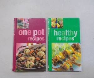 2 ONE POT RECIPES AND HEALTHY RECIPES # HC SPIRAL BOUND PARRAGON PUBLISHING - Imagen 1 de 3