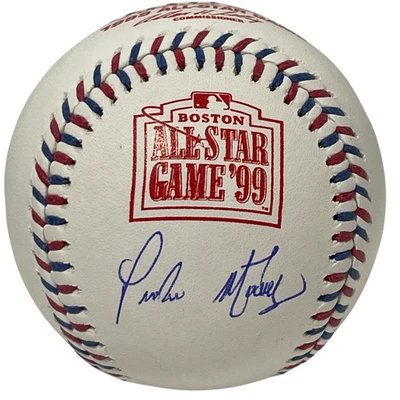 Pedro Martinez Signed 1999 All Star Game ASG Baseball Beckett Witness BAS COA - Image 1 of 2