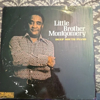 LITTLE BROTHER MONTGOMERY "DEEP SOUTH PIANO" DENMARK VINYL LP 1973 NM - Image 1 of 4