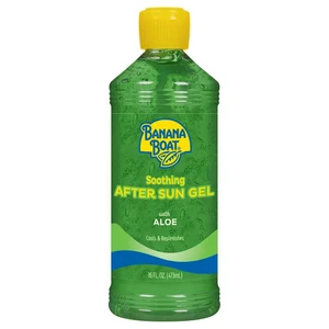 Lot of 7 Banana Boat Soothing After Sun Gel with Aloe 16 oz Each - Picture 1 of 4