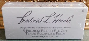 Frederick Hemke Premium französischer Feilenschnitt Tenorsaxophon Blätter - 5er Pack - Größe 4 - Bild 1 von 2