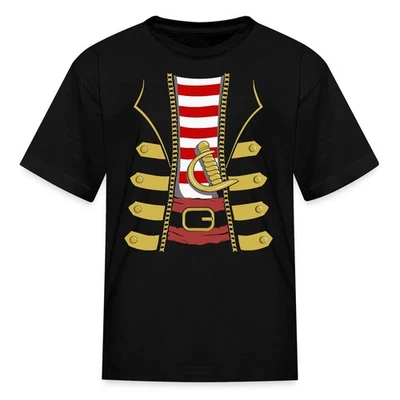 Pirate Captain Costume / Halloween Costume Kid's T-Shirt - Image 1 of 4