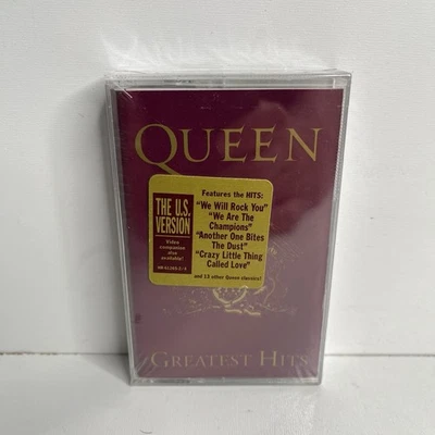 Vintage Queen Greatest Hits Cassette Tape Album 1992 Hollywood Records Rare OOP! - Image 1 of 4