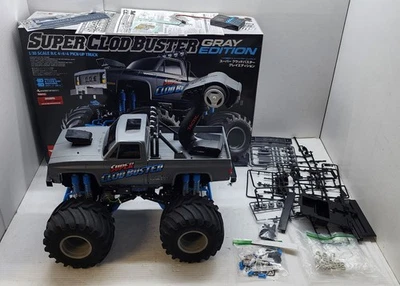 RADIO TÁCTICA TAMIYA SUPER CLODBUSTER EDICIÓN GRIS RTR 92437 4X4X4 HOBBYWING ESC Foto 1 de 4