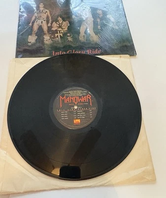 MANOWAR INTO GLORY RIDE 1983 Vinyl W/ Original Shrink Wrap Megaforce Records - Image 1 of 4