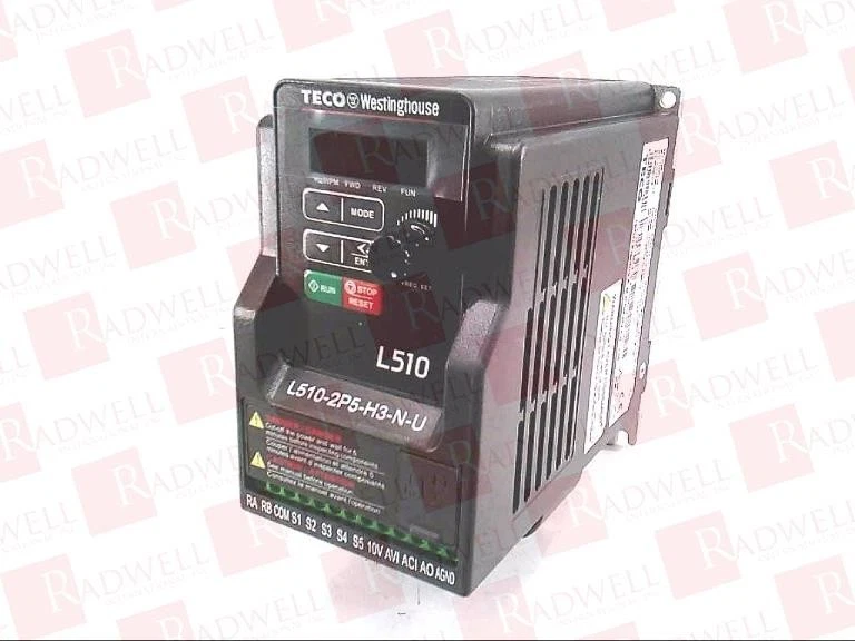 TECO-WESTINGHOUSE L510-2P5-H3-N / L5102P5H3N (NUEVO EN CAJA) Foto 1 de 1