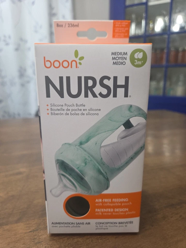 Biberón de silicona Boon Nursh de 8 oz Foto 1 de 1