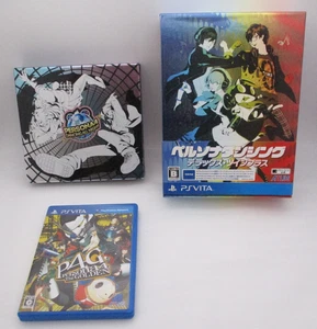 PS VITA Persona Dancing Deluxe Pack Persona4 Dancing & P4 Golden 3Games Japan - Picture 1 of 20