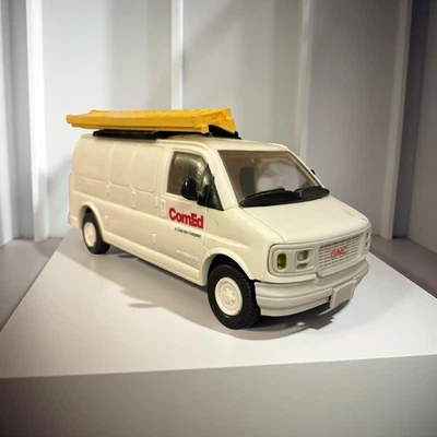 COMED GMC Savana Van Piggy Bank 1997 DG Productions Light Up Utility Truck - Image 1 of 4