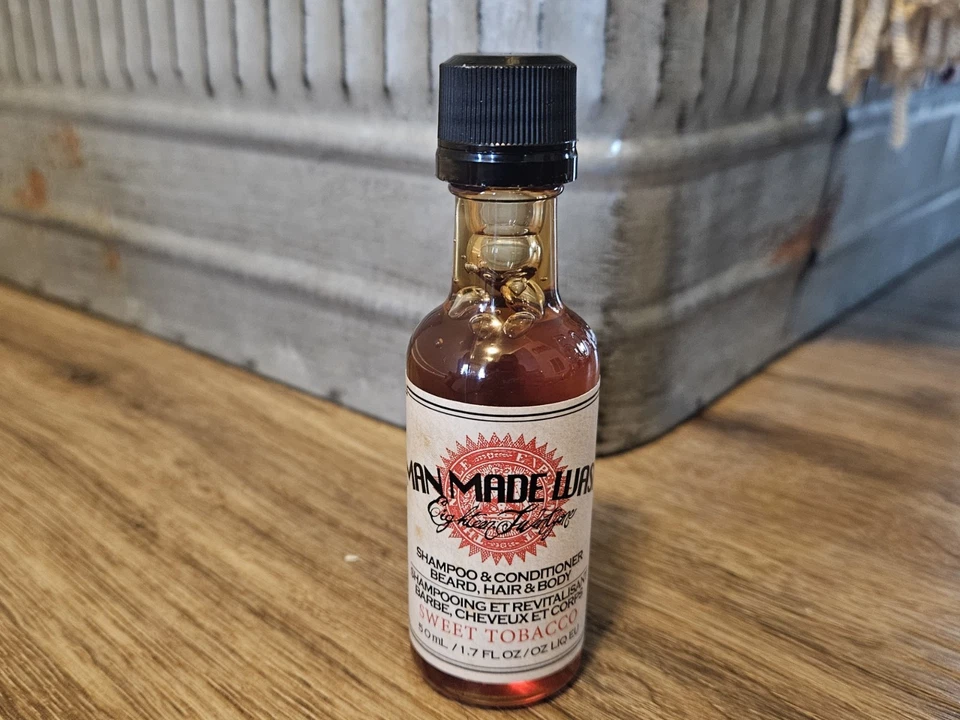 18:21 Man Made Sweet Tobacco Shampoo, Conditioner and Body Wash 1.7 fl oz NEW - Image 1 of 1