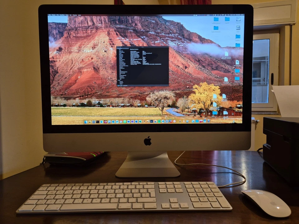 Apple iMac 27" Late 2009 - Core i7 16GB RAM SSD 1TB + HDD 2TB mouse e tastiera - Immagine 1 di 4