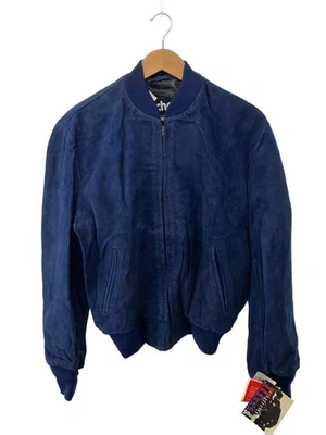 Schott Jacket Navy 40 Used - Image 1 of 4