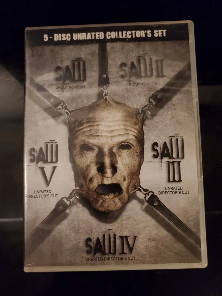 Saw: 5-Disc Unrated Collector's Set (5 Disc DVD Set) - Image 1 of 4
