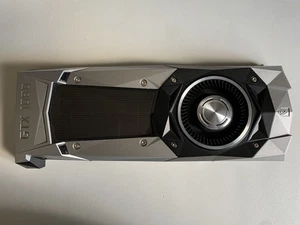 Nvidia GeForce FE Founders Edition GTX 1080 GPU Cooler Graphics Card Parts - Picture 1 of 8
