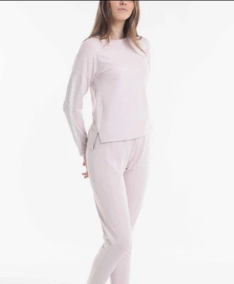 YaYa Lounge wear Women Cotton & Modal Long Sleeve Pajama Set plus size XXL  - Image 1 of 2