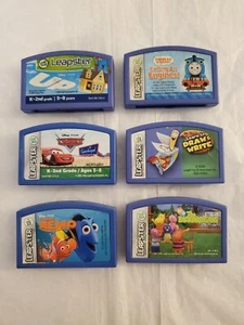 Leapster Games-Up Cars Nemo The Backyardigans Calling all Engines Draw & Write - Picture 1 of 2