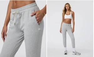 Vuori Performance Jogger Pants Women's NWOT Size X-Small Pale Grey Heather - Picture 1 of 1
