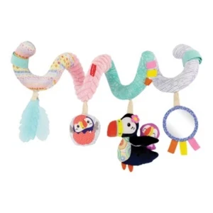 Infantino Go Gaga! Spiral Activity Toy - Pink - Picture 1 of 6