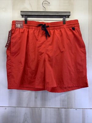 Pantalones cortos de tabla Merona Above The Knee 18” Outseam para hombre rojos talla XL NUEVOS CON ETIQUETAS-7068 Foto 1 de 4