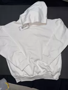 ADIDAS Hoodie Adult XSmall New Pullover Long Sleeve Men's White Sweatshirt . - Picture 1 of 5