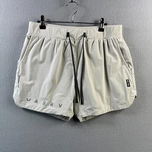 ASRV pantaloncino uomo uomo grande panna foderato sportivo elasticizzato foderato cucitura interna 4" - Foto 1 di 16