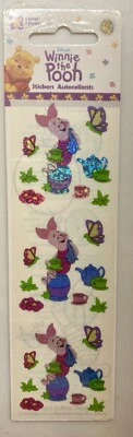 Pegatinas prismáticas vintage Sandylion Disney Winnie The Pooh PIGLET té NUEVAS Foto 1 de 4