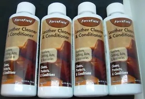FORCEFIELD BEST LEATHER CLEANER  & CONDITIONER FURNITURE ACC 4 oz FREE SHIPPING  - Picture 1 of 22