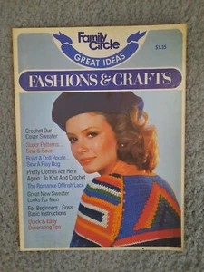 Family Circle Great Ideas Magazine: Fashions & Crafts March 1975 Rare Vintage - Picture 1 of 2