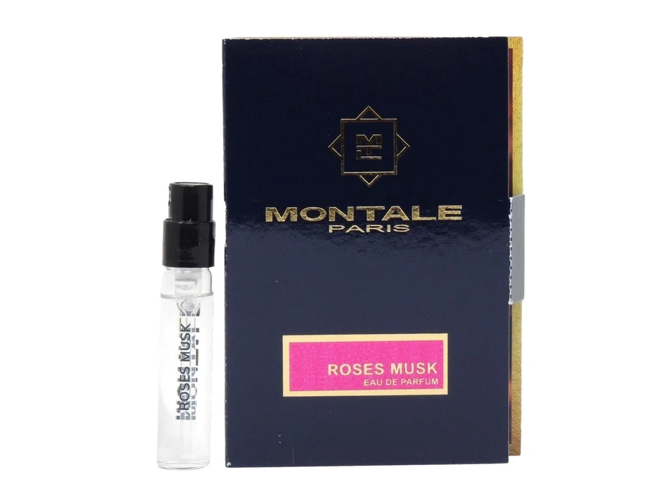 MONTALE PARIS ROSES ALMIZCLE EDP 2,0 ml 0,06 fl oz x 1 frasco de muestra de spray de perfume Foto 1 de 1