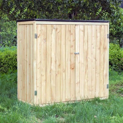 Garden shed double door tool shed tool shed garden cabinet tool cabinet - Image 1 of 4