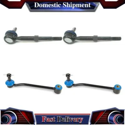 4X Kit de enlace de barra estabilizadora de suspensión delantera trasera para Dodge Ram 3500 1996 1995 Foto 1 de 4