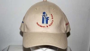 Big X  100% Cotton "incident & Injury Free  Adult Adjustable Cap - Picture 1 of 7