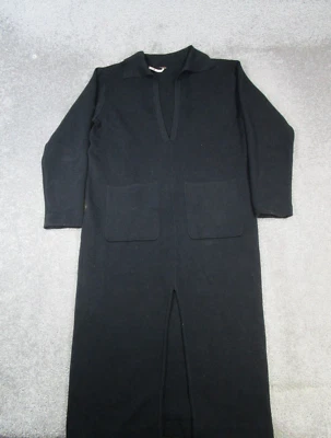 Free People Sweater Dress Womens Small Black Cotton * - Image 1 of 4