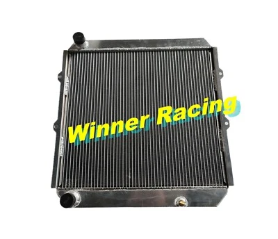 Alloy Radiator for Toyota Land Cruiser LJ70/71/73/77/78 2LTE 2.4TD Manual 90-93 - Image 1 of 4