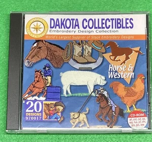 Dakota Collectibles Embroidery Design Collection - Horse & Western - Picture 1 of 2