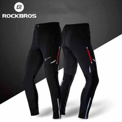 RockBros Cycling Pants Breathable Elastic Casual Tights Sports Long Trousers UK - Image 1 of 4