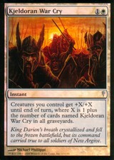 Kjeldoran was Cry Foil | NM | Coldsnap | Magic MTG