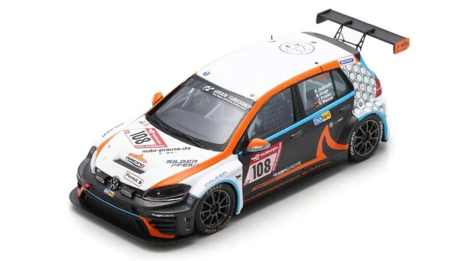 VOLKSWAGEN GOLF GTI N.108 3rd SP 3T CLASS 24 H NURBURGRING 2023 KLUGE PRIMKE-JOD - Immagine 1 di 1