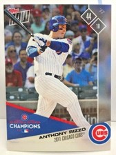 Anthony Rizzo 2017 Topps Now CHICAGO CUBS Postseason Set Break #PS-107 - SP /889